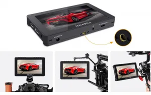Feelworld F5 Pro V4 6-palcový dotykový monitor DSLR fotoaparátu Field Monitor 21616