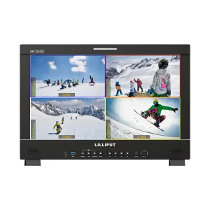 Lilliput Q18 17,3" 12G-SDI/HDMI vysielací štúdiový monitor (V-Mount) 21233