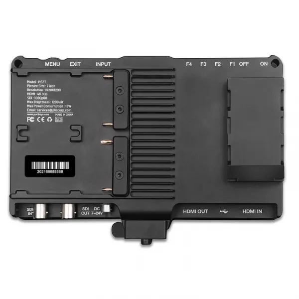 PortKeys HS7T II Metal Edition 7" 4K HDMI/3G-SDI monitor w3D LUT 17373