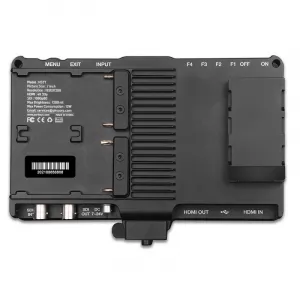 PortKeys HS7T II Metal Edition 7" 4K HDMI/3G-SDI monitor w3D LUT 17373