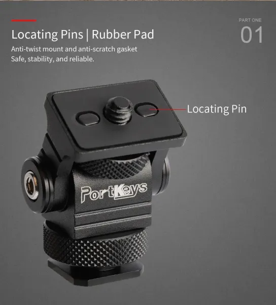 PortKeys Držiak monitora s vodiacimi kolíkmi MH-2 18949