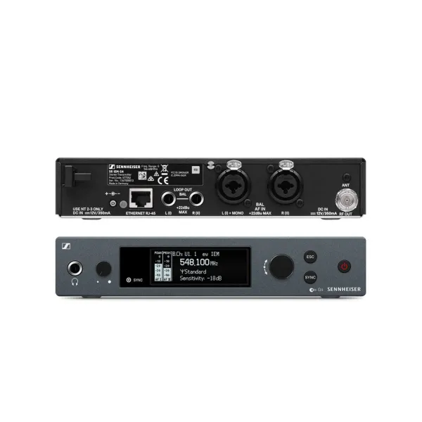 Sennheiser nová súprava bezdrôtového monitorovacieho systému IEM G4-Twin (A 516-558 MHz) 18058
