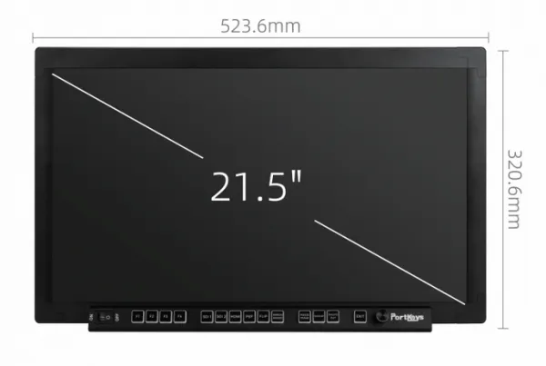 PortKeys MT22DS 21,5-palcový filmový monitor s dvoma obrazovkami 22088