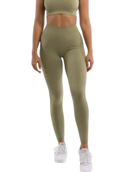 Legínovo Zelené push-up legíny Veľkosť: M