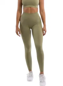 Legínovo Zelené push-up legíny Veľkosť: M