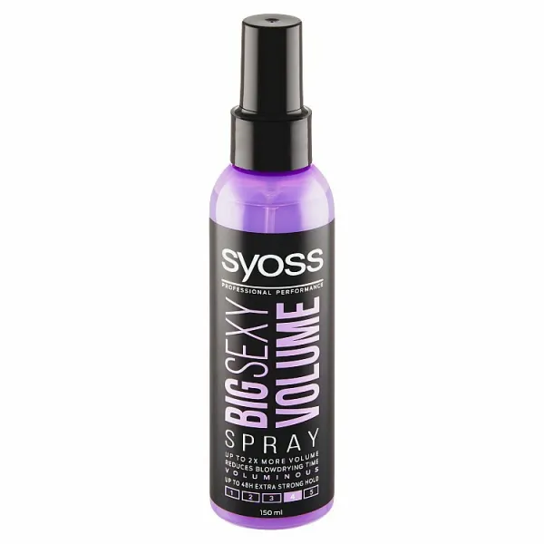 Syoss Big Sexy Volume sprej pre objem pri fénovaní 150 ml