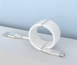 Stablecam Magnetický samonavíjací USB nabíjací kábel (Micro USB) (90 cm) 1DJ2025