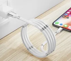 Stablecam Magnetický samonavíjací USB nabíjací kábel (Type-C) (180 cm) 1DJ2027