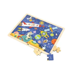 Drevené puzzle Viga objavuj vesmír 48 dielikov