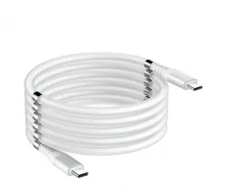 Stablecam Magnetický samonavíjací USB nabíjací kábel (Type-C to Type-C) (180cm) 1DJ2037