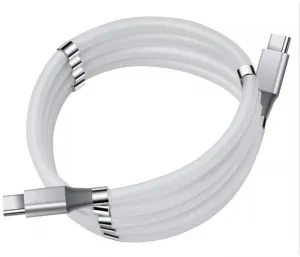 Stablecam Magnetický samonavíjací USB nabíjací kábel (Type-C to Type-C) (90cm) 1DJ2033