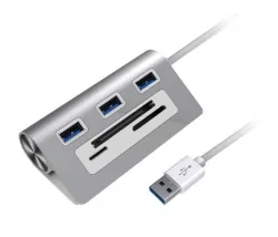 Stablecam Dokovacia stanica / čítačka kariet 5v1 z hliníkovej zliatiny (USB 3.0) 1DJ7145