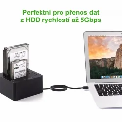 UGREEN USB 3.0 prepojovací kábel 2m, čierny 1UG1132