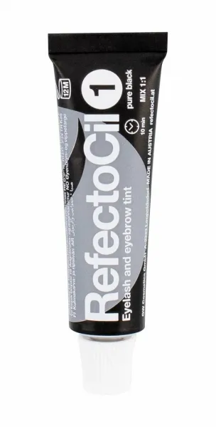 RefectoCil Eyelash And Eyebrow Tint Starostlivosť o mihalnice a obočie 15 ml 1 Pure Black