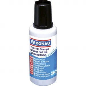 Pečiatková farba DONAU čierna 30ml