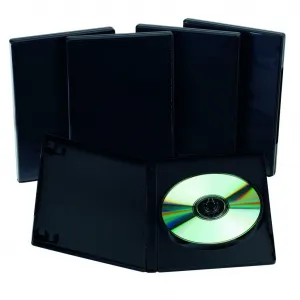 Q-CONNECT DVD box Slim čierny