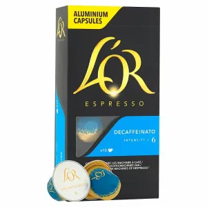 L'OR Espresso Decaffeinato Int. 6 - 10 hliníkových kapsúl kompatibilných s kávovarmi Nespresso® disc