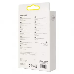 Kábel USB do Lightning Baseus Crystal Shine, 2,4 A, 1,2 m (niebieski) 030322