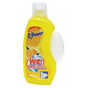 Q-Power WC závesný gél 400 ml - Citrón