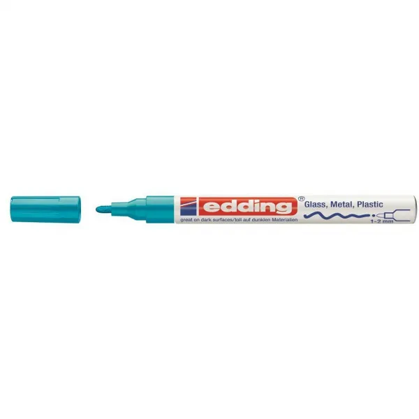 Lakový popisovač edding 751 svetlomodrý