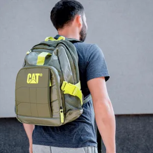 HAMA Cat ruksak Millenial Brent, zelený/limetkový 42029291