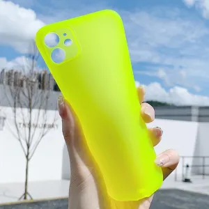 Innocent Neon Slim Case iPhone 11 Pro Max - Neon Yellow