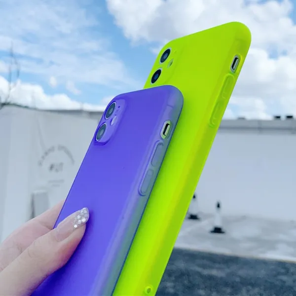 Innocent Neon Slim Case iPhone 11 Pro Max - Neon Yellow