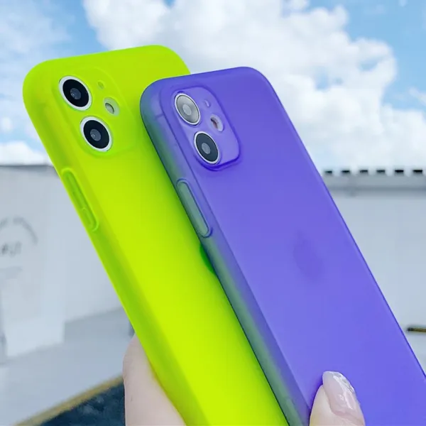 Innocent Neon Slim Case iPhone 11 Pro Max - Neon Yellow
