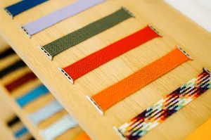 Innocent Braided Solo Loop Apple Watch Band 40/41/42mm - Orange - M (144MM)