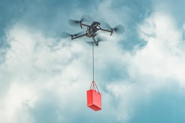 Stablecam DJI Mavic 3 / Mavic 3 Pro - Závěsný systém a podvozek s adaptérem nahoře 1DJ2553P