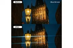 Freewell Eiger Matte Box Filter System Magnetic Blue Cinemorphic Streak Filter FW-EGMB-BLS