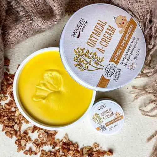 Upokojujúci krém z ovsených vločiek Wooden Spoon 100ml