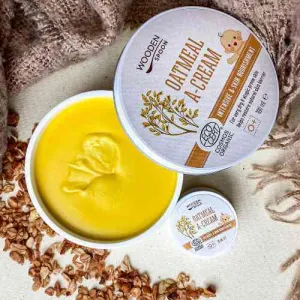 Upokojujúci krém z ovsených vločiek Wooden Spoon 100ml