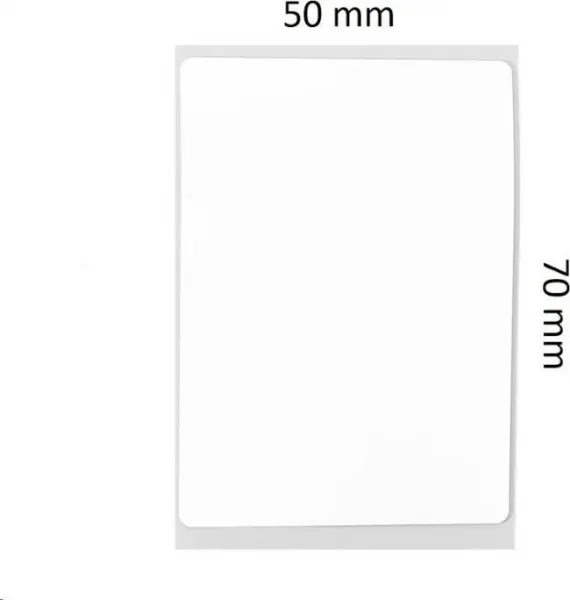 Niimbot štítky R 50x70mm 110ks White pro B21, B21S, B3S, B1