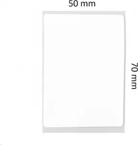 Niimbot štítky R 50x70mm 110ks White pro B21, B21S, B3S, B1