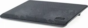 Stojan na notebook GEMBIRD NBS-2F15-05, pre notebooky do 15,6", LED, čierny