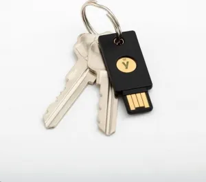 Yubico YubiKey 5 NFC - USB-A, kľúč/token s viacfaktorovou autentifikáciou (NFC), podporou OpenPGP a Smart Card (2FA)