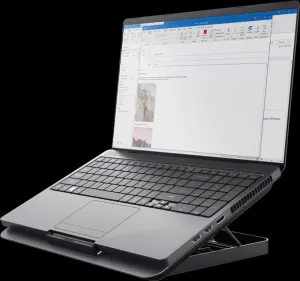 TRUST stojan na notebook Exto Laptop Cooling Stand Eco, šedá
