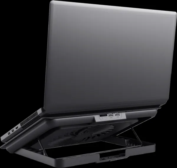 TRUST stojan na notebook Exto Laptop Cooling Stand Eco, šedá