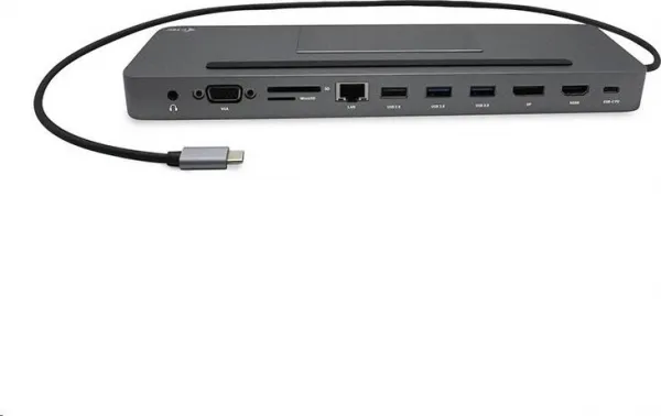 i-tec iTec USB-C Metal Ergonomická 4K 3x Display dokovacia stanica + Power Delivery 85 W