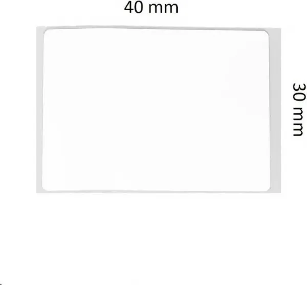 Niimbot štítky R 40x30mm 230ks White pro B21, B21S, B3S, B1