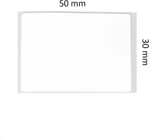 Niimbot štítky R 50x30mm 230ks White pro B21, B21S, B3S, B1