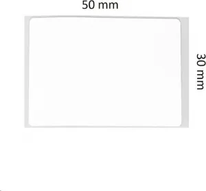Niimbot štítky R 50x30mm 230ks White pro B21, B21S, B3S, B1