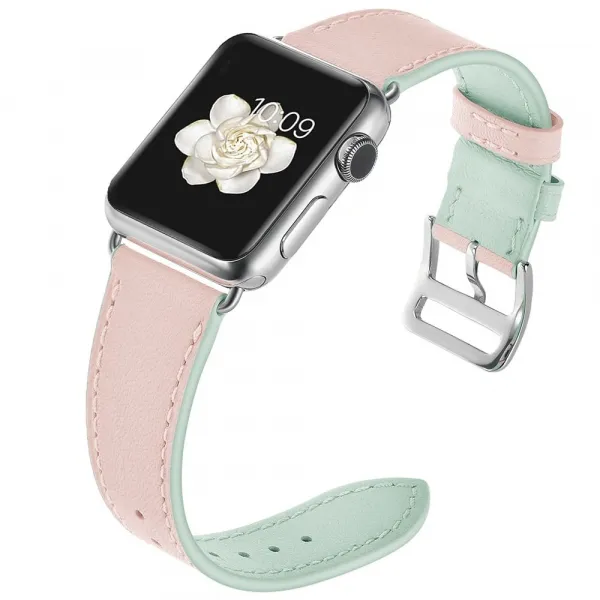 Innocent Classic Buckle Band Apple Watch 44/45/46/49mm - Pink/ Mint