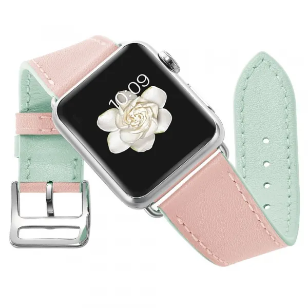 Innocent Classic Buckle Band Apple Watch 44/45/46/49mm - Pink/ Mint