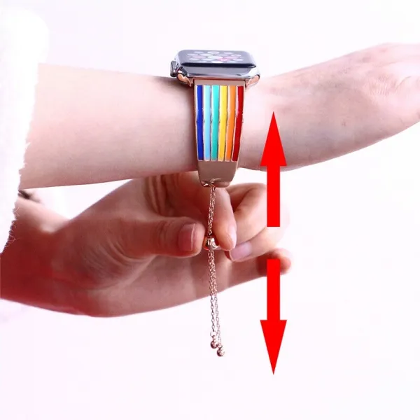 Innocent Rainbow Bracelet Apple Watch Band 40/41/42mm - Black
