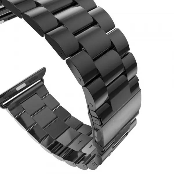 Innocent Folding Clasp Apple Watch Band 40/41/42mm - Black