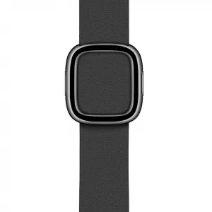 Innocent Iris Leather Apple Watch Band 44/45/46/49mm - Black