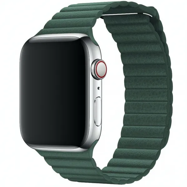 Innocent Leather Loop Band Apple Watch 40/41/42mm - Midnight Green