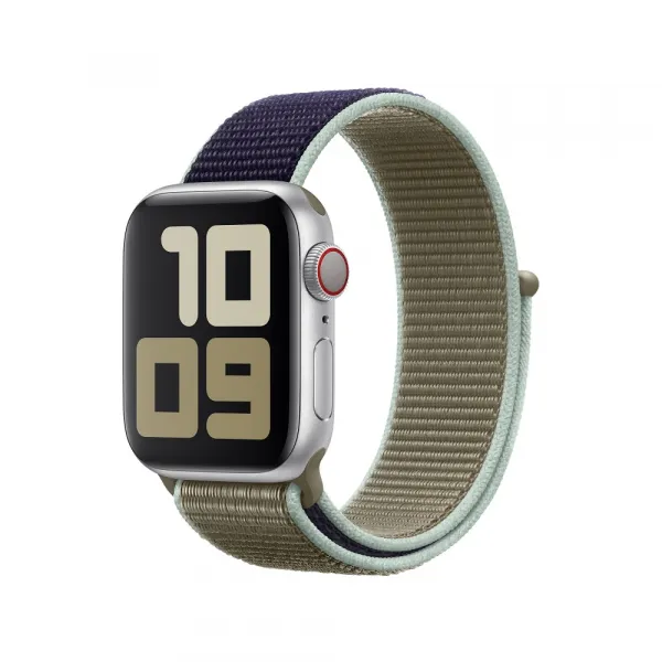 Innocent Sport Loop Boost+ Apple Watch Band 44/45/46/49mm - Khaki / Blue